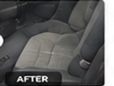 Vehicle interior after cleaning