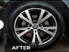 Wheel after detailing